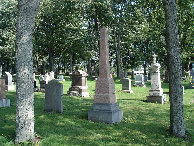 Protestant cemetery  / Cimetière protestant - Huntington Qc. CANADA . 30-08-2010