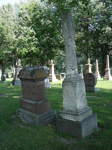 Protestant cemetery  / Cimetière protestant - Huntington Qc. CANADA . 30-08-2010