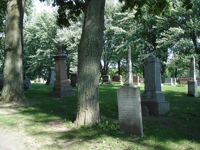 Protestant cemetery  / Cimetière protestant - Huntington Qc. CANADA . 30-08-2010