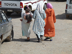 Three Berber Women and Child