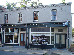 The lighthouse cafe & catering / Pocomoke, Maryland. USA - 18 juillet 2010.