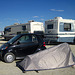 One Smart Car and One Tent equals One Camp (1266)
