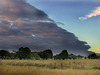 Capricious clouds on the way back