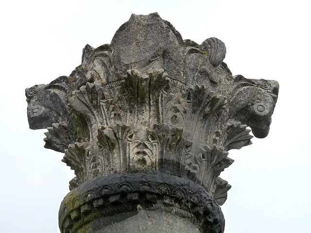 Volubilis- Detail of a Column
