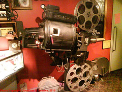 Simplex Movie Projector, Strand Theater, Picture 2, Old Forge, New York, USA, 2010