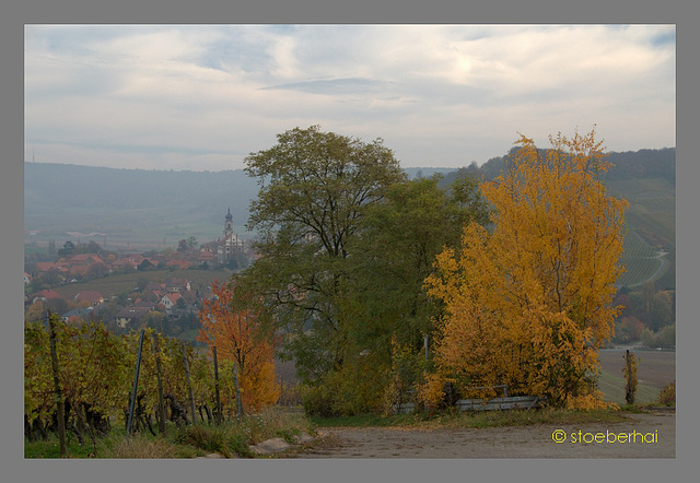 Castell: View to St. Johannes Church