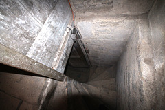Detail of Tower  Stair, Stoke Doyle Church, Northamptonshire