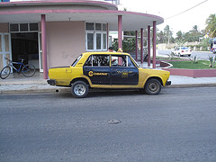 Lada taxi /  Varadero, CUBA. 6 février 2010