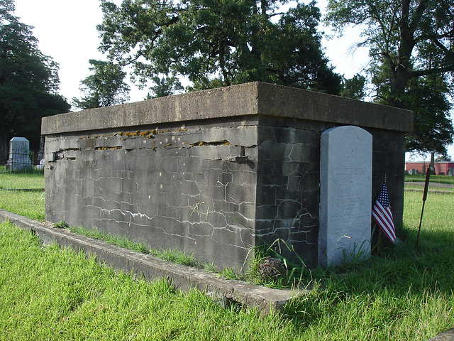 Le cimetière de Bastrop / Bastrop's cemetery -  Louisiane, USA. 8 juillet 2010.