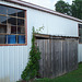 Auto service windows / Fenêtres de garage de service pour autos - Farmerville, Louisiane. USA - 7 juillet 2010