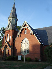 Église Presbytérienne / Presbyterian church - Pocomoke, Maryland. USA - 18 juillet 2010.