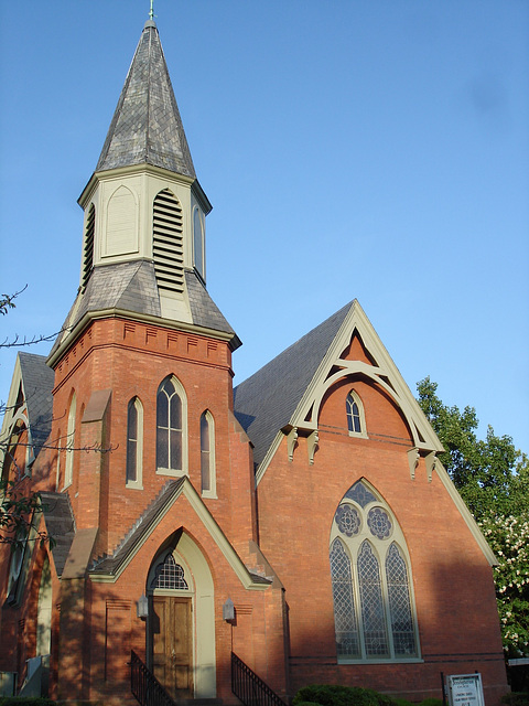 Église Presbytérienne / Presbyterian church - Pocomoke, Maryland. USA - 18 juillet 2010.