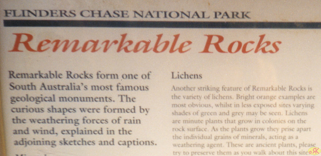 1997-07-23 068 Aŭstralio, Kangaroo Island, Remarkable Rocks