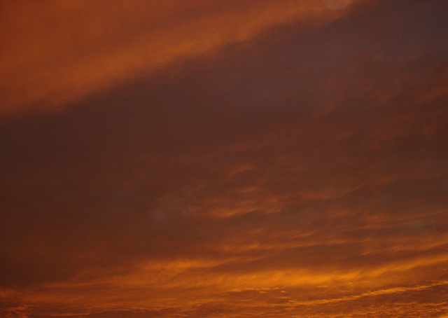 Coucher de soleil / Sunset - Pocomoke, Maryland. USA - 18 juillet 2010 - Recadrage