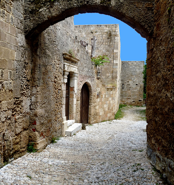 Off Odos Ippiton (Avenue of the Knights)- Medieval Houses