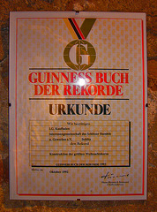 GUINNES BUCH - EINTRAG 1993