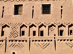 Taourirt Kasbah- Wall Detail