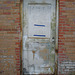 Antique market door / Porte du marché d'antiquités - Bastrop, Louisiane. USA - 8 juillet 2010