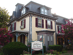 Maryland history Littleton T. Clarke house /  Pocomoke, MD. USA - 18 juillet 2010 - Version éclaircie