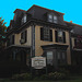 Maryland history Littleton T. Clarke house /  Pocomoke, MD. USA - 18 juillet 2010 - Éclaircie avec ciel bleu photofiltré