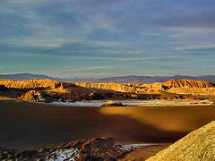 désert d'Atacama, vallée de la lune