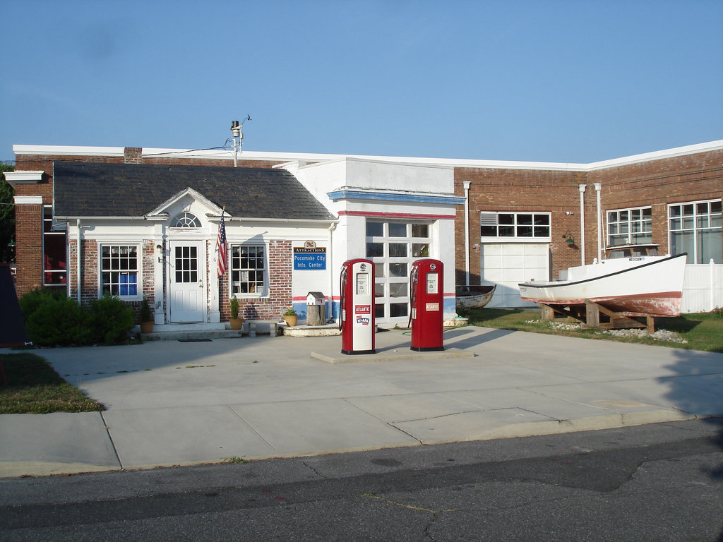 Pocomoke city info.center / Maryland. USA - 18 juillet 2010