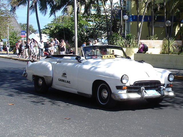 Taxi Cadillac / Varadero, CUBA. 8 février 2010