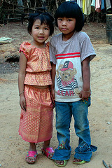 Children in Baan Koog, Na Haew