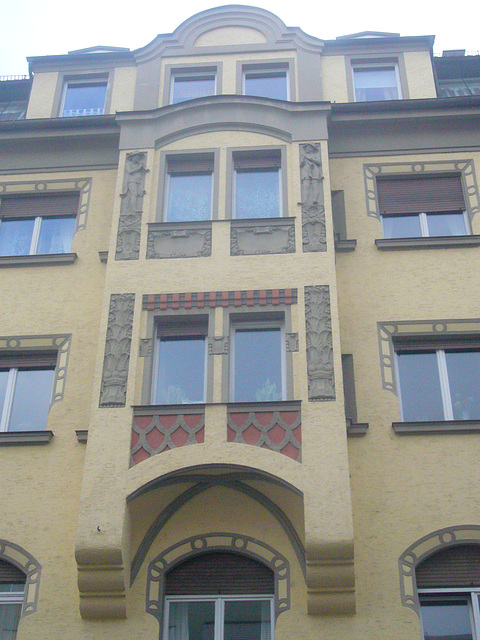 Regensburg - Häuserfassade