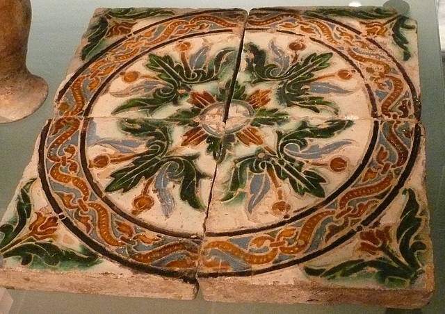 tiles of c. 1550, mus. of london