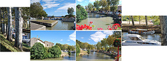 Trebes  Le canal du Midi