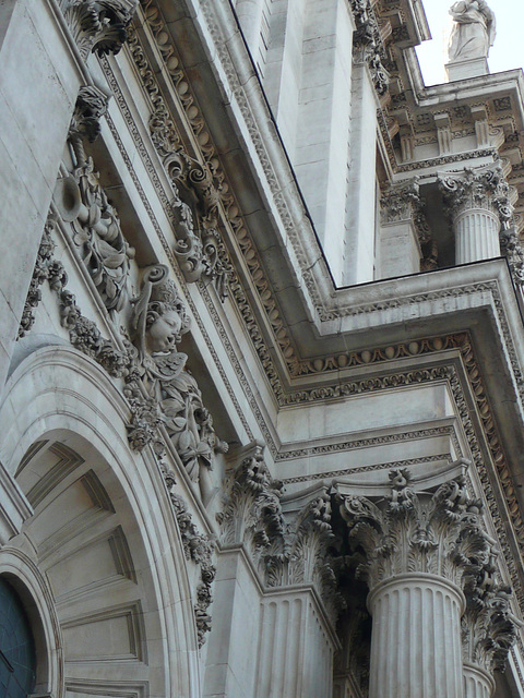 st.paul's cathedral, west front c.1686