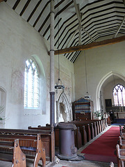 belchamp walter essex ,c14 nave with great c19 tortoise stove still in place, still working and giving the church an evocative smell. long may it and its chimney last, most have been tidied away in other churches, removing a layer of the past which, once