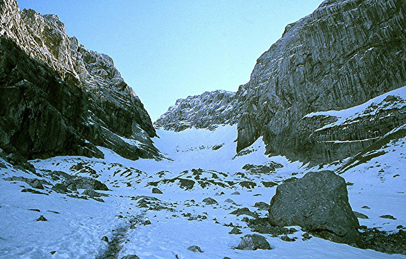 BGL 0104 77w Ramsau, Hochkalter, Blaueisgletscher