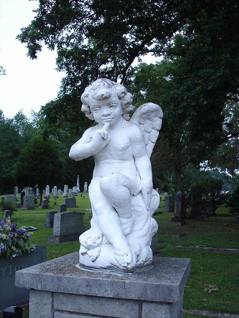 Capt.A.J. Memorial Hamilton cemetery / Alabama. USA - 10 juillet 2010.