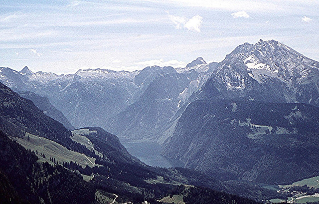 BGL 0122 60w Berchtesgaden, Panorama vom Kehlstein