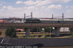 Train on the New Linka 011, Picture 2, Prague, CZ, 2010