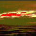 Coucher de soleil / Sunset - St-Jean Port-Joli . Qc. Canada - 21 juillet 2005   /  Sepia photofiltré
