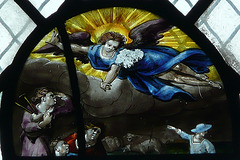 yarnton church,  glass