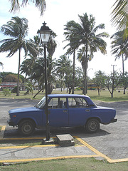 Lada !   Varadero, CUBA.  5 février 2010