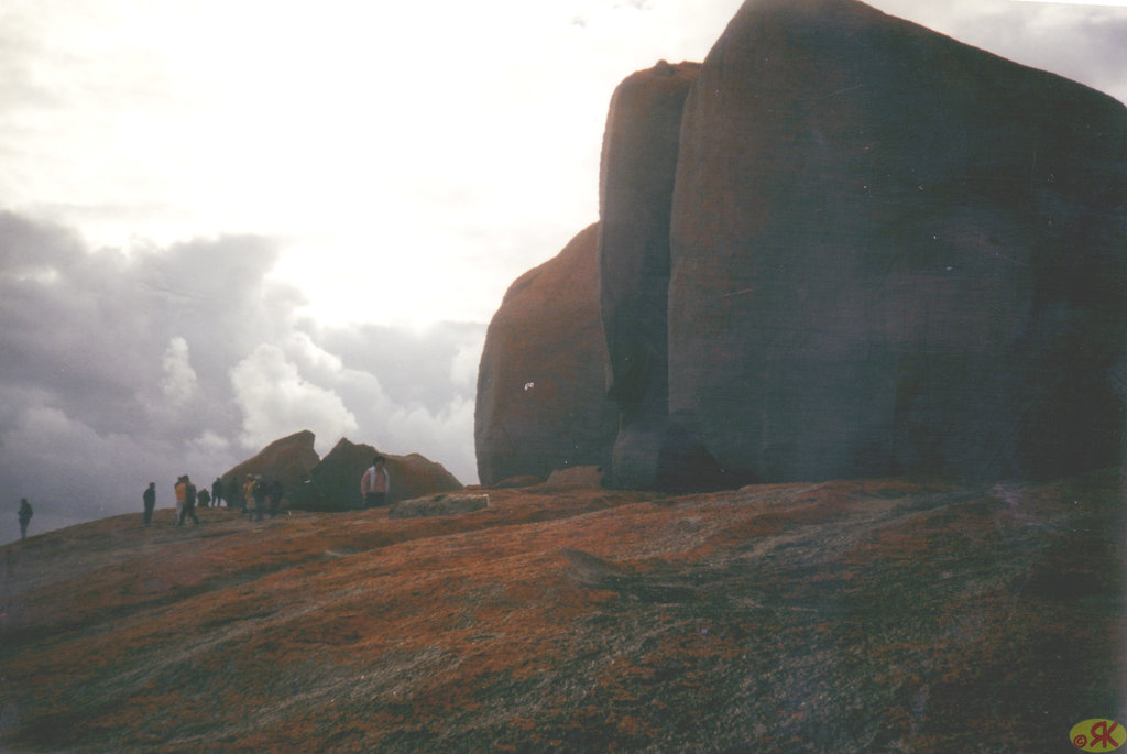 1997-07-23 077 Aŭstralio, Kangaroo Island, Remarkable Rocks