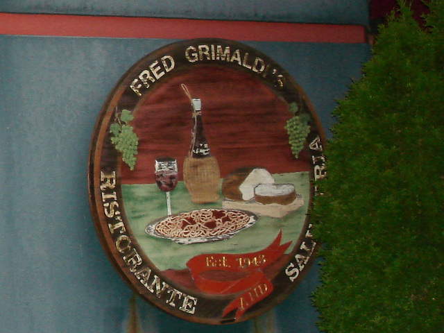 Syracuse, NY. USA - 23-06-2010 -  Fried Grimaldi's restaurant