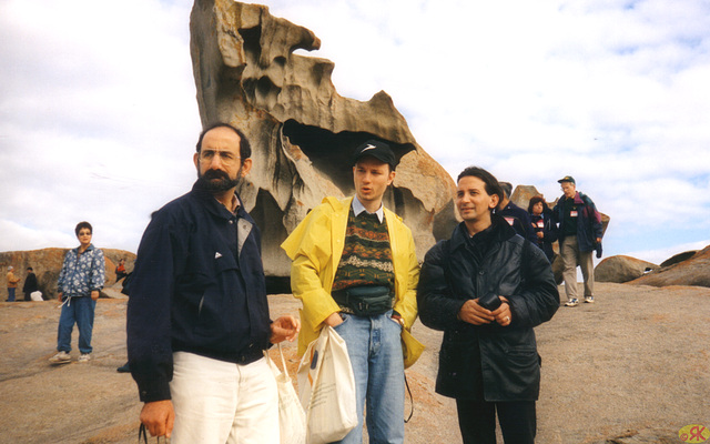 1997-07-23 082 Aŭstralio, Kangaroo Island, Remarkable Rocks