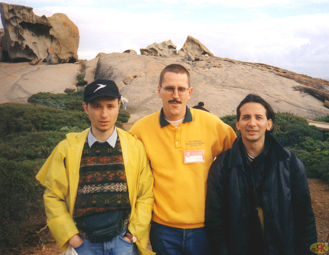 1997-07-23 084 Aŭstralio, Kangaroo Island, Remarkable Rocks