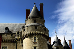 Langeais, chateau au centre de la ville