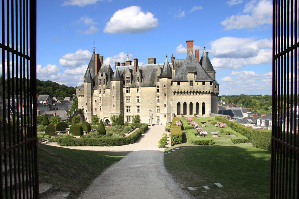 Langeais , de son parc