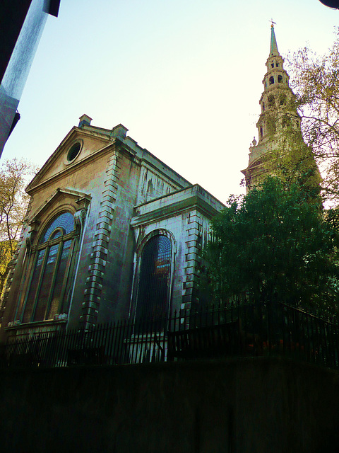 st.bride's, fleet st. london