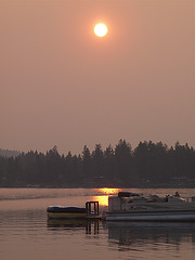 Afternoon at Lac La Hache, BC Canada