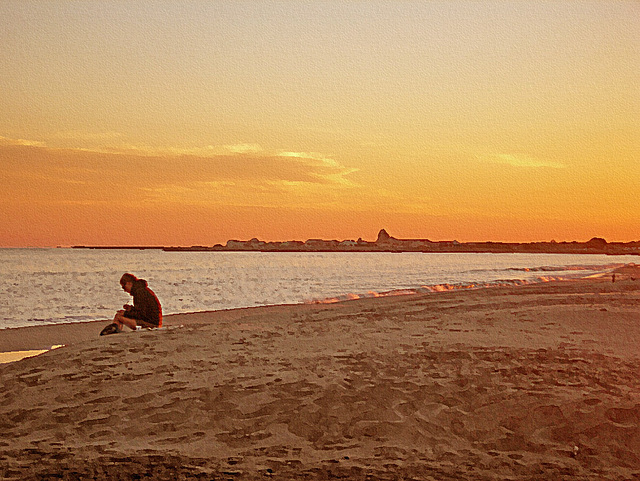 ecrire ... plage est ...