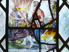 yarnton church, stained glass